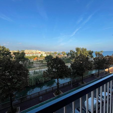 Appartement rénové vue mer avec garage Cagnes-sur-Mer Extérieur photo