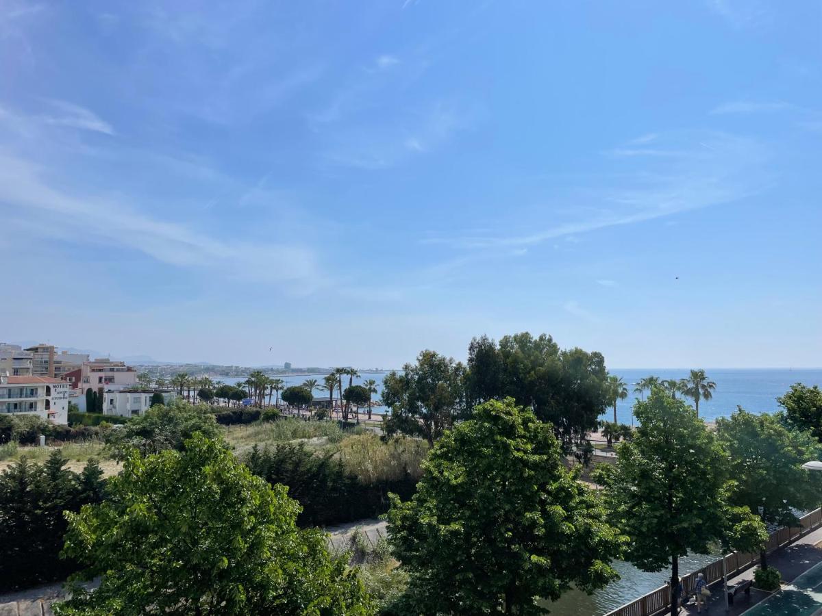 Appartement rénové vue mer avec garage Cagnes-sur-Mer Extérieur photo