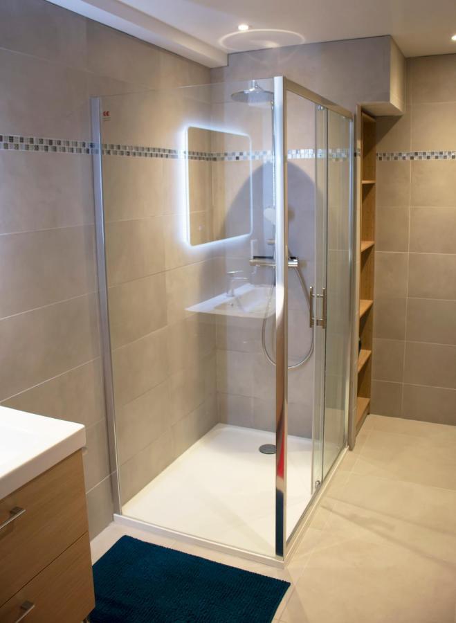Appartement rénové vue mer avec garage Cagnes-sur-Mer Extérieur photo