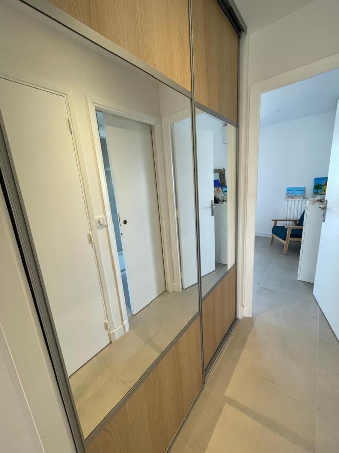 Appartement rénové vue mer avec garage Cagnes-sur-Mer Extérieur photo