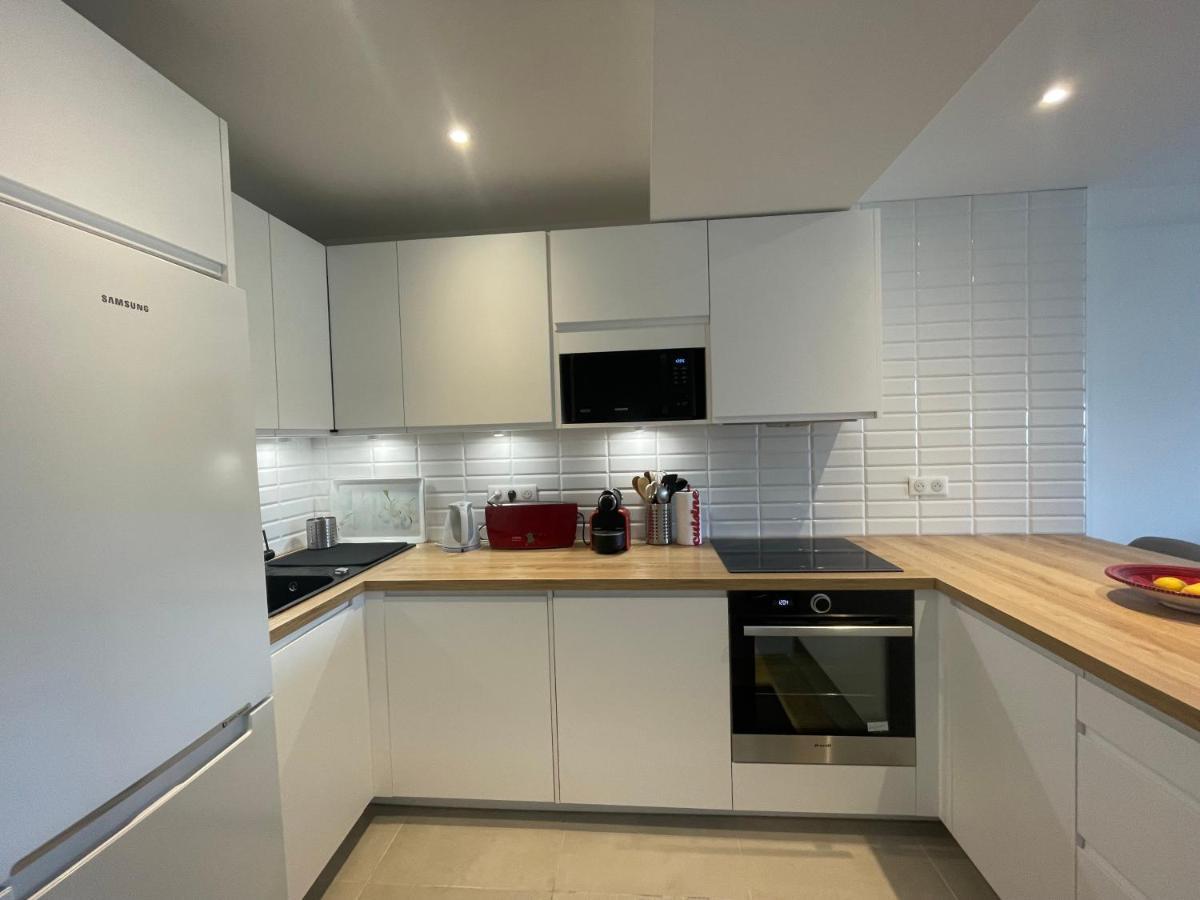 Appartement rénové vue mer avec garage Cagnes-sur-Mer Extérieur photo