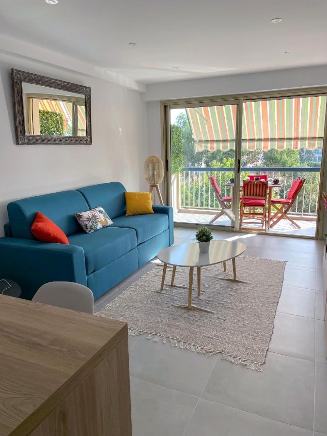 Appartement rénové vue mer avec garage Cagnes-sur-Mer Extérieur photo